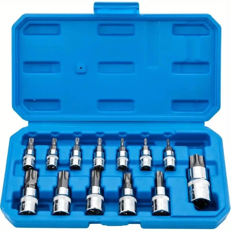 Tools In Mechanic Workshop - 13pcs Torx Key Kit Auto Repair