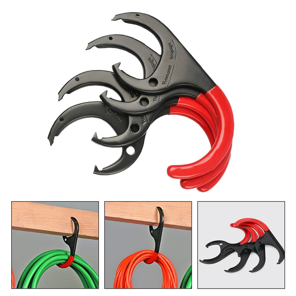 Workshop Tools.Hanging Board - 4Pcs Wooden Board Hooks Premium Heavy