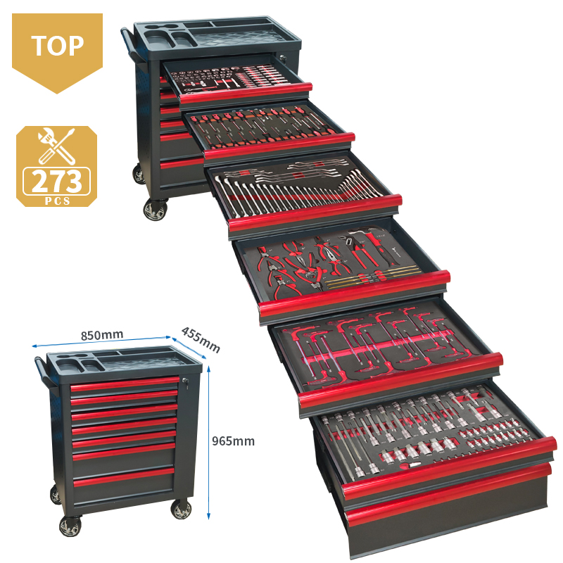 7 Drawer Tool Trolley With 273 - Tools In Mechanic Workshop 리뷰 및 가격