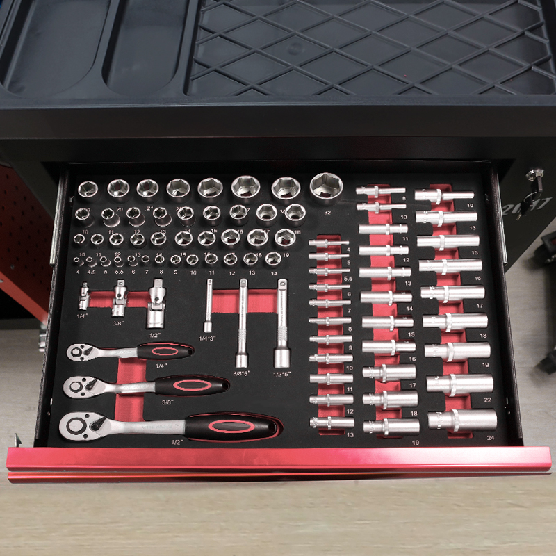 7 Drawer Tool Trolley With 273 - Tools In Mechanic Workshop 리뷰 및 가격