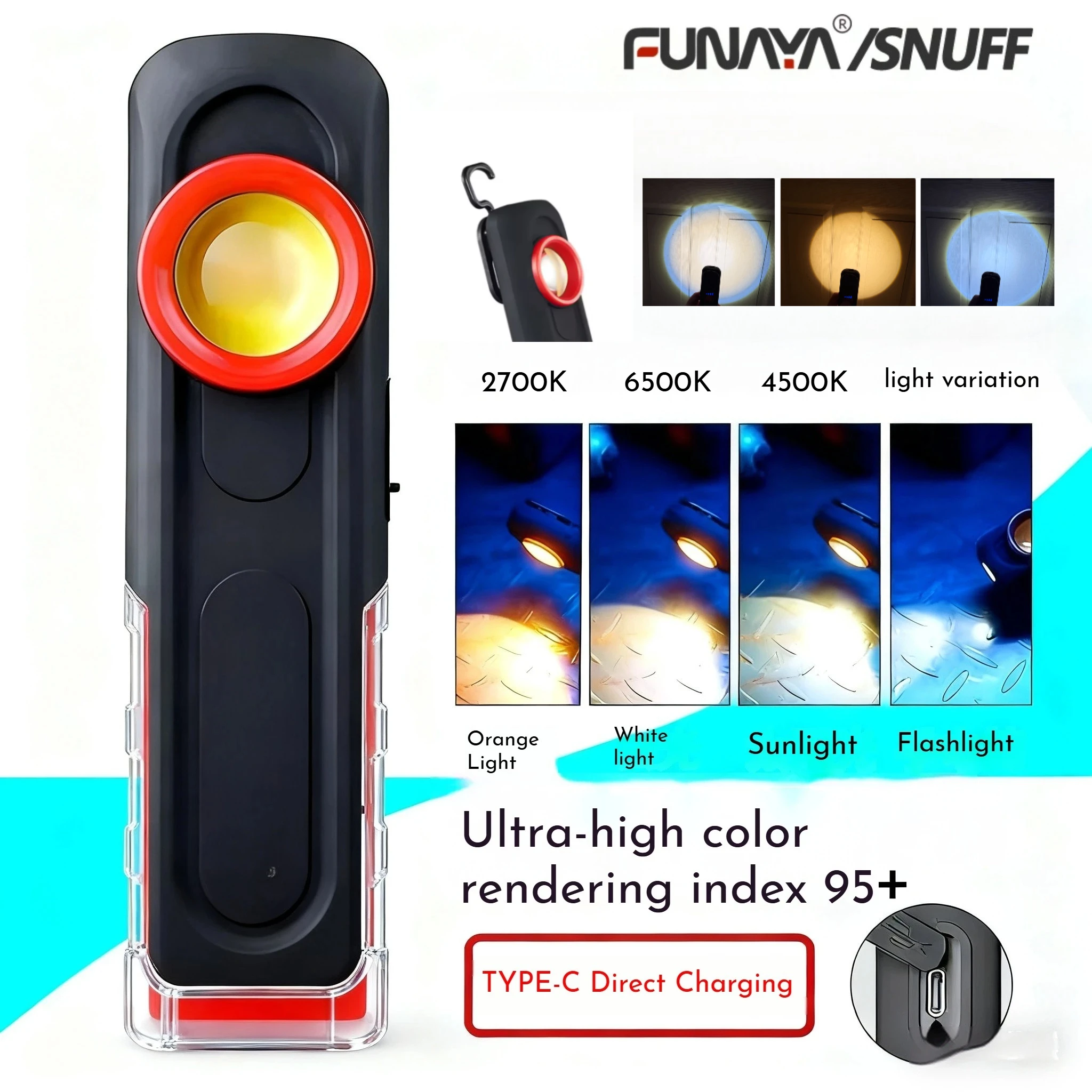 FUNAYA Portable Flashlight Car - Tools In Workshop 리뷰 및 가격