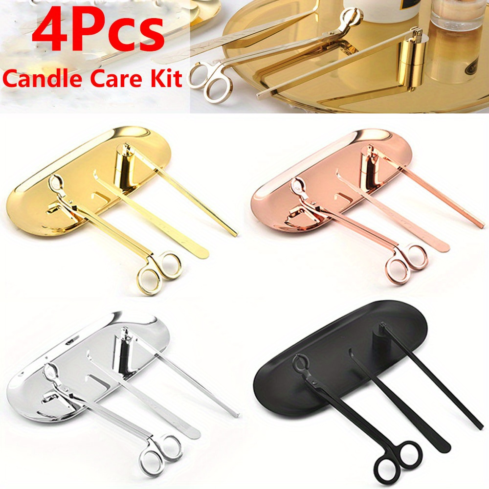 4pcs/set Luxury Candle Care Ki - Workshop Tools Diy 리뷰 및 가격