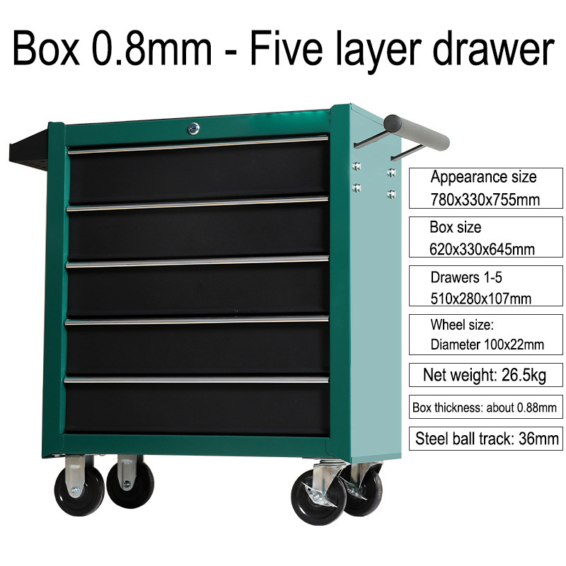 5 Drawer Storage Tool Box Trol - Maintenance Workshop Tools 리뷰 및 가격