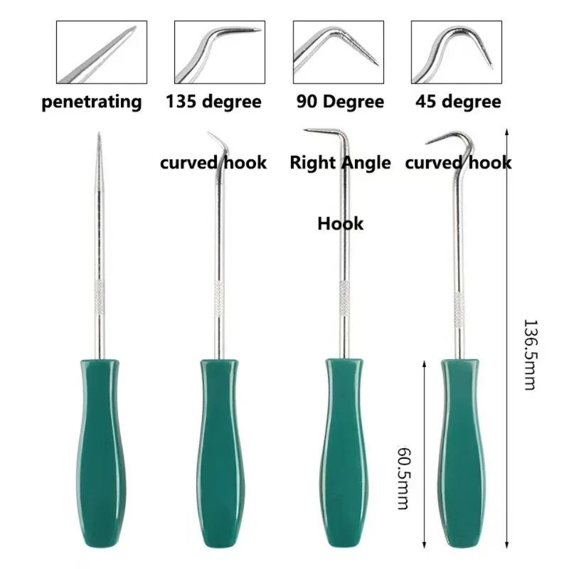 4Pcs 135mm Oil Seal Pick Hooks - Tools In Mechanic Workshop 리뷰 및 가격