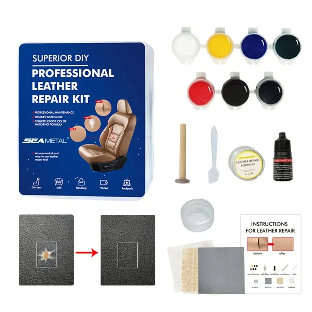 Car Leather Repair Tool Kit 7  - Workshop Tools Diy 리뷰 및 가격